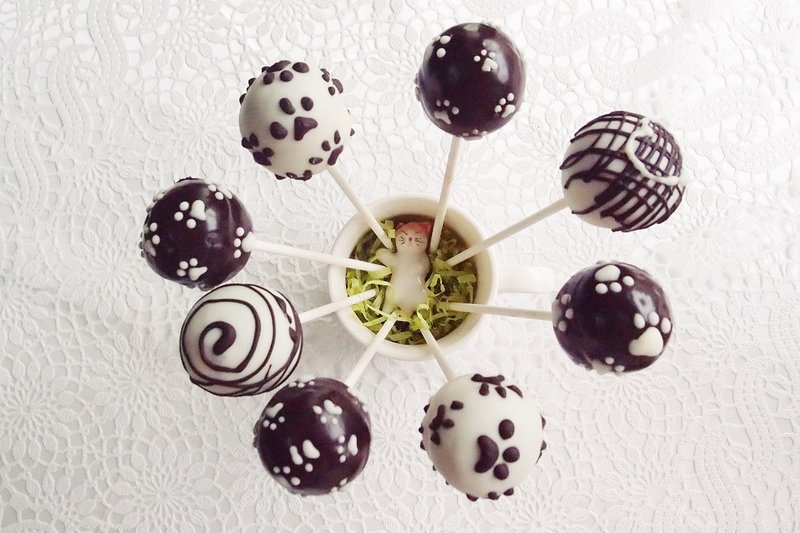 扼杀眼球的梦幻甜点‘布朗尼棒蛋糕’婚礼小物/生日礼物/情人节礼物(5支不挑款) - 咸派/甜派 - 新鲜食材 