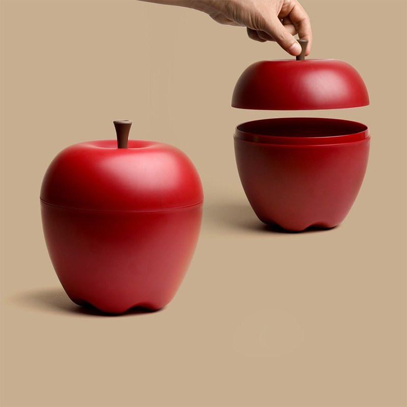 QUALY 迷你苹果盒-收纳盒 - 收纳用品 - 其他材质 红色