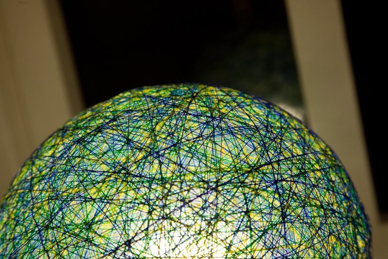 【莫内】手工编织球灯罩 - 灯具/灯饰 - 其他材质 绿色