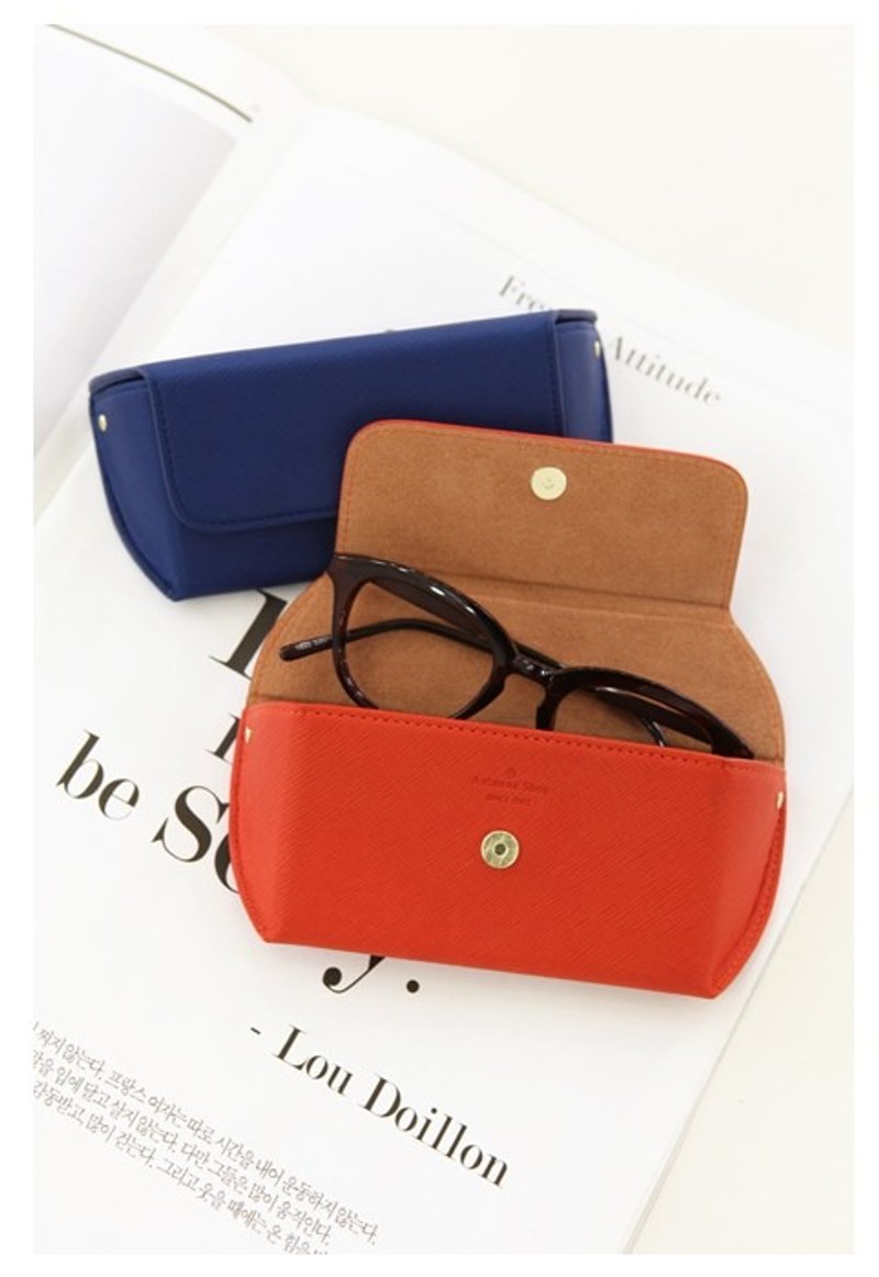 韩国 Antenna Shop Table talk Glasses case 时尚多功能眼镜盒 - 其他书写用品 - 其他材质 咖啡色