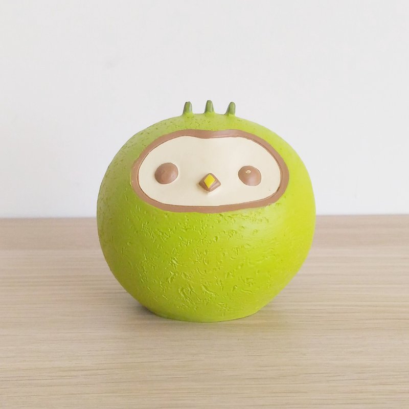 布籽生物 苹果鸟 摆饰 (香草绿) - 玩偶/公仔 - 树脂 绿色