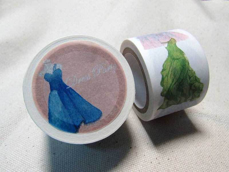 礼服派对 和纸胶带 - 纸胶带 - 纸 多色