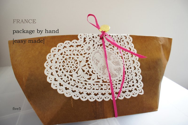 PACKAGE-easyMADE [法式包装- 简易懒人包]---适糖果、手作饼或软性材质等的包装 - 信封/信纸 - 纸 白色