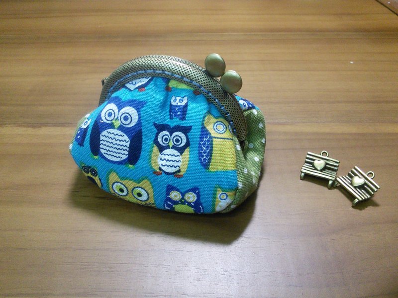 口金包 俏皮猫头鹰 - 零钱包 - 其他材质 