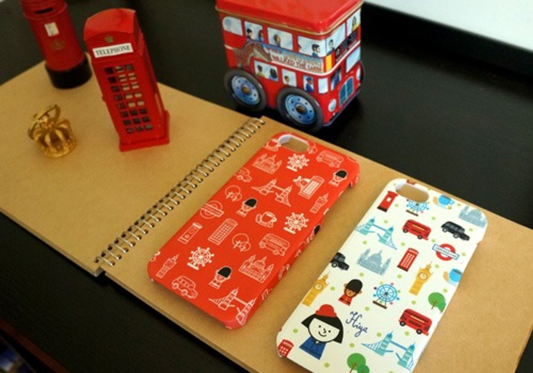 Ni Hao I’m FiFi 城市系列 iPhone 5/5s背盖 Hiya Lodon ! (白色伦敦) - 其他 - 其他材质 白色