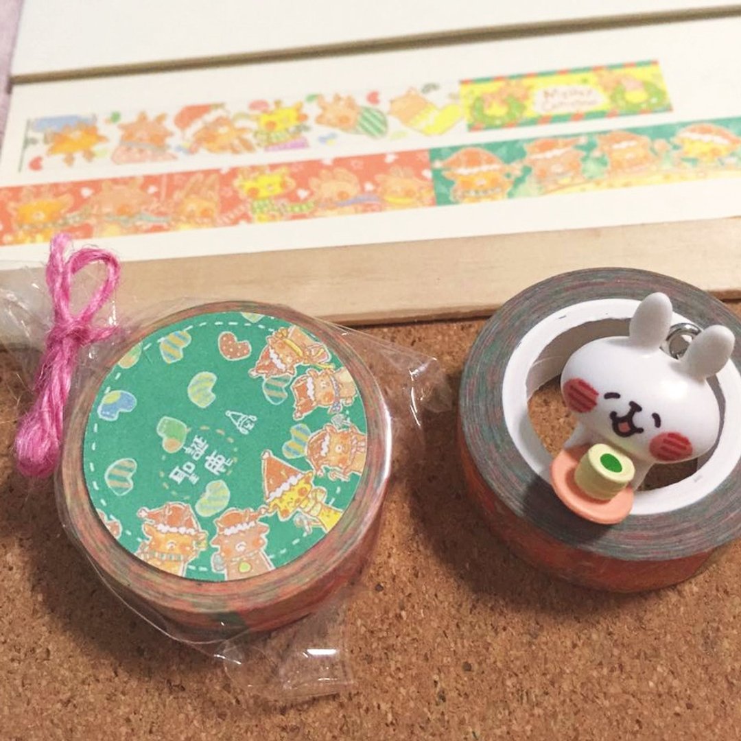 纸胶带-圣诞鹿 - 纸胶带 - 纸 