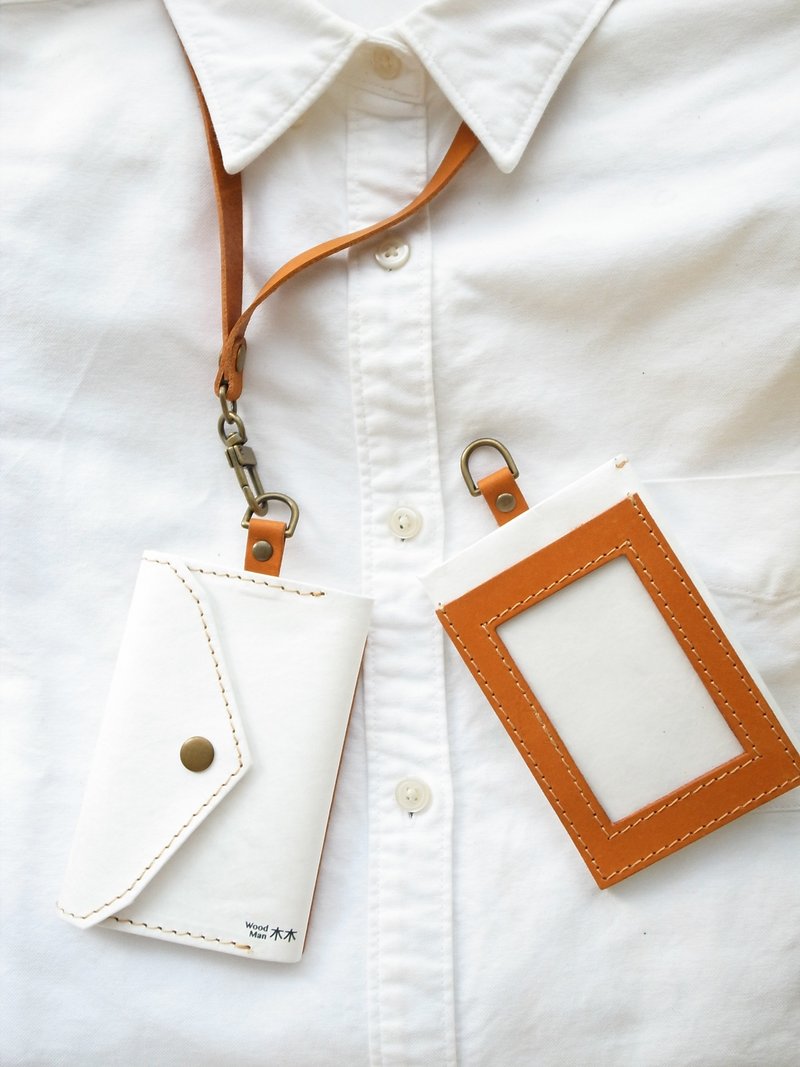 MUMU木木识别证,纯白DIY - 证件套/卡套 - 环保材料 白色