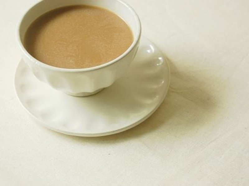 带点可爱的和风系列 手削线条装饰欧蕾碗 白 - 碗 - 其他材质 白色