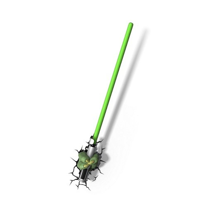 3D Light FX - Star Wars EP7 Series Yoda Light Saber  - 3D立体造型灯 星际大战EP7系列 尤达大师 光剑 - 灯具/灯饰 - 塑料 绿色