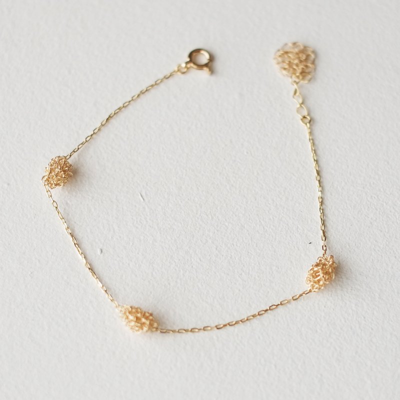 Kometsubu Bracelet - 手链/手环 - 其他金属 黄色