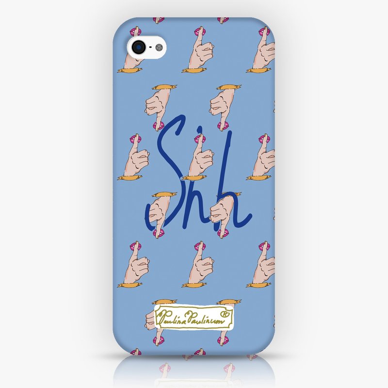 Paulina Paulinum { 手指系列 - 食指 x Shh... } 手机壳 iPhone Samsung HTC Sony Xperia Xiaomi - 手机壳/手机套 - 塑料 蓝色