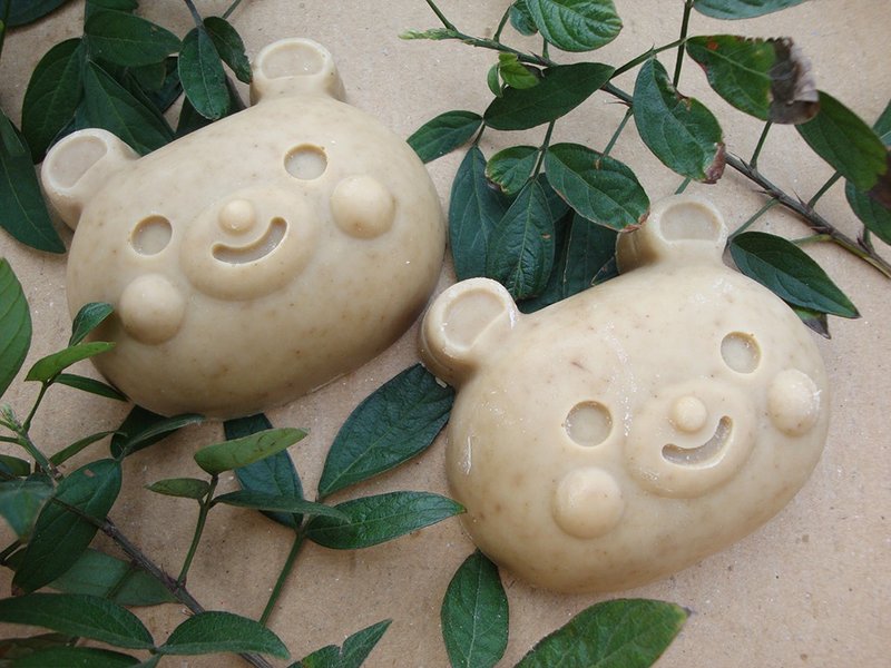 艾草熊平安 - 香薰/精油/线香 - 植物．花 卡其色