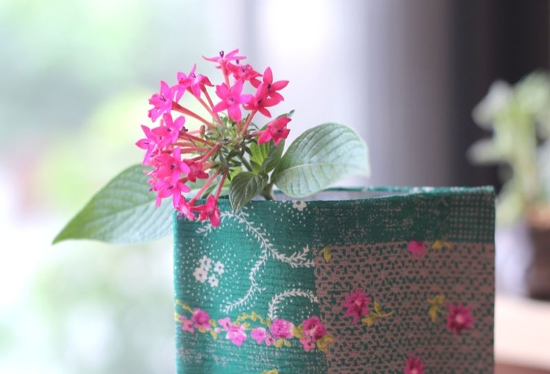 花开 ◘ 花器 - 花瓶/陶器 - 棉 绿色