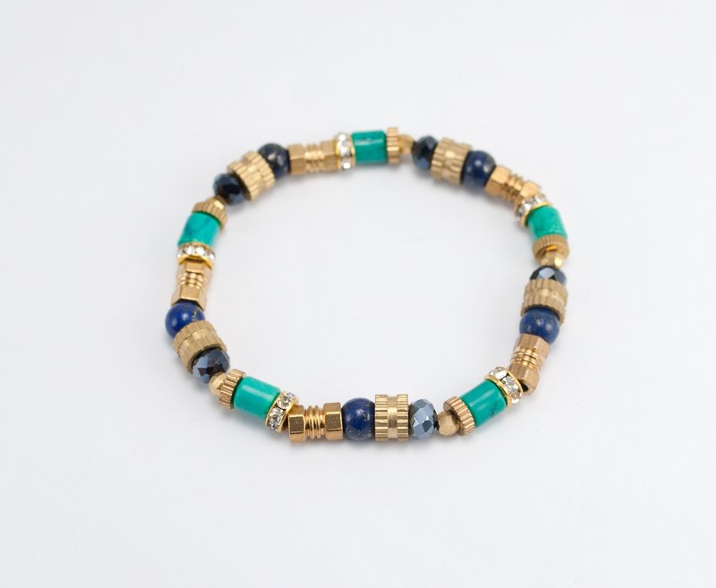 // La Don // 【中世纪-黄铜-尼泊尔】 - 手链/手环 - 其他金属 金色