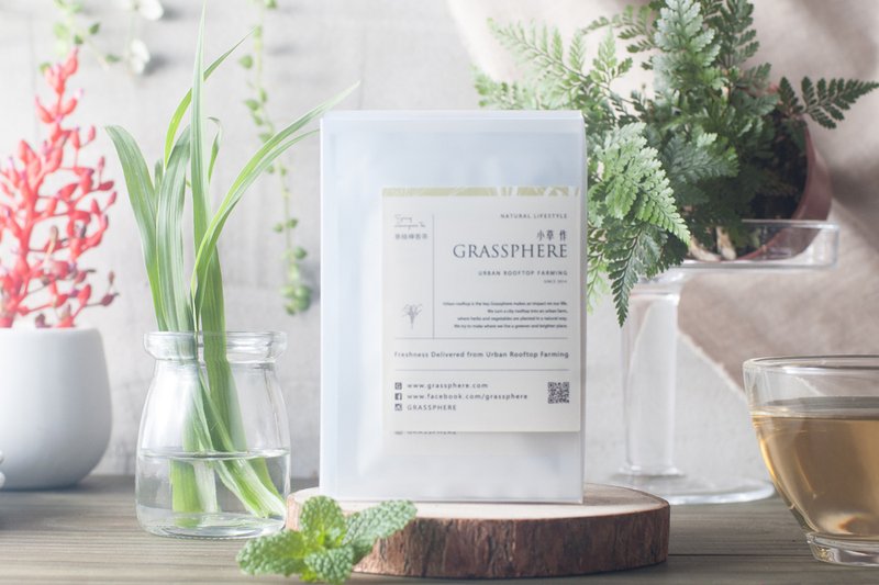 ❖小草作❖《 Herb Tea 系列 》赋活美妍系__春绿柠香茶 - 茶 - 新鲜食材 绿色