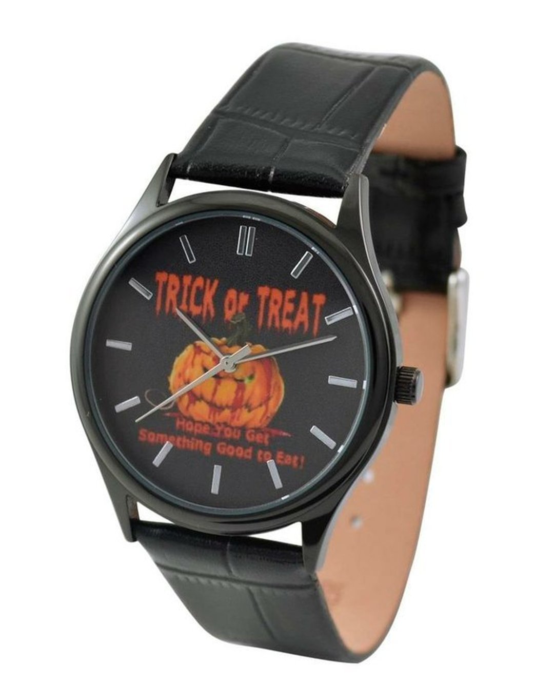 万圣节手表(Trick or treat) - 男表/中性表 - 其他材质 黑色