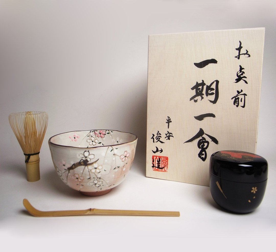 暮暮  一期一会抹茶碗组 - 茶具/茶杯 - 其他材质 粉红色