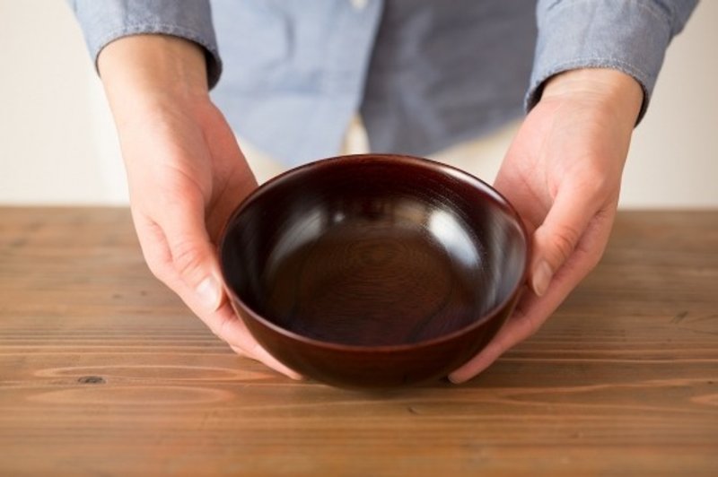 [Restock] Wiping lacquerware that can be used every day - 碗 - 木头 咖啡色