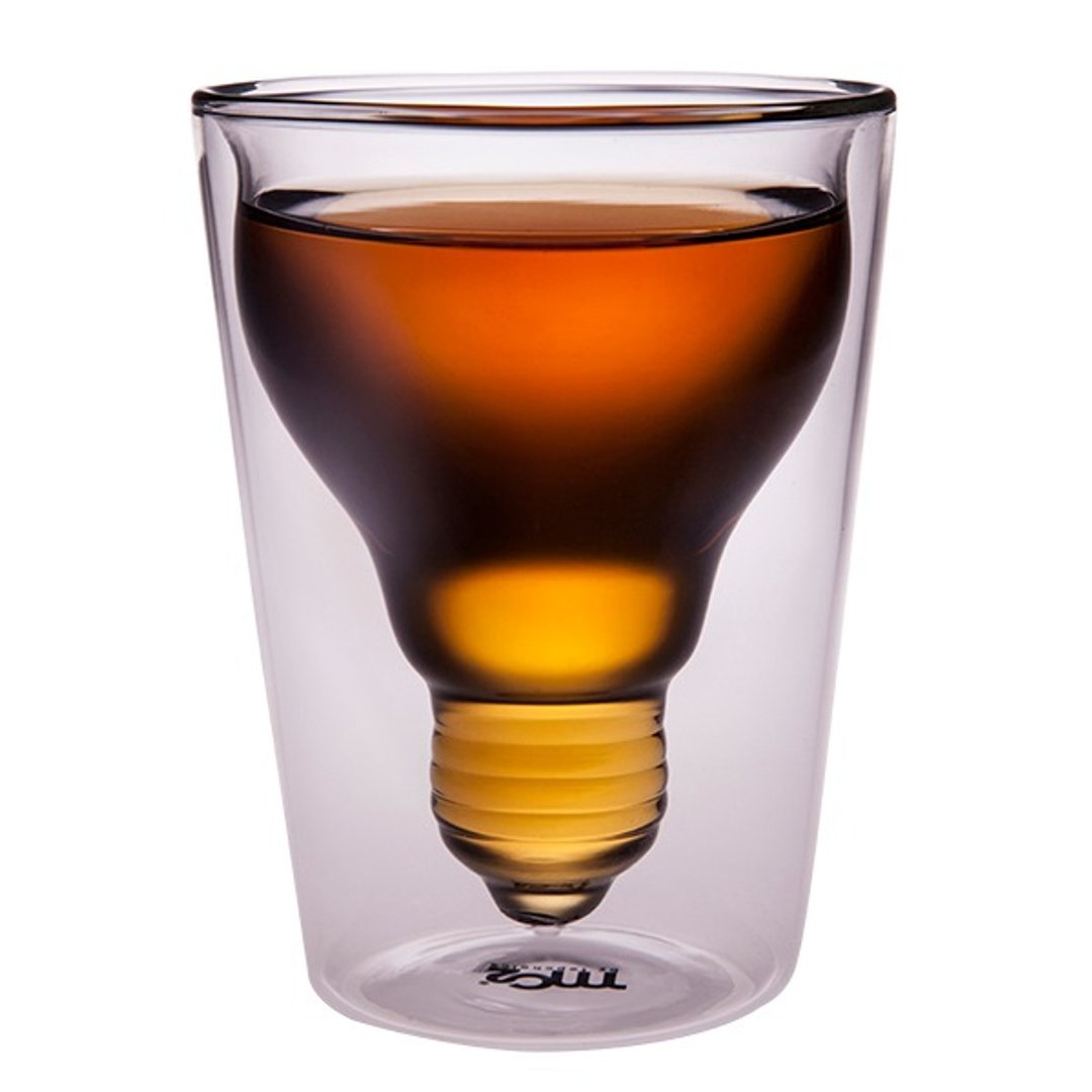 灯泡杯中杯 双层玻璃杯 水杯 福杯满溢 - 茶具/茶杯 - 玻璃 