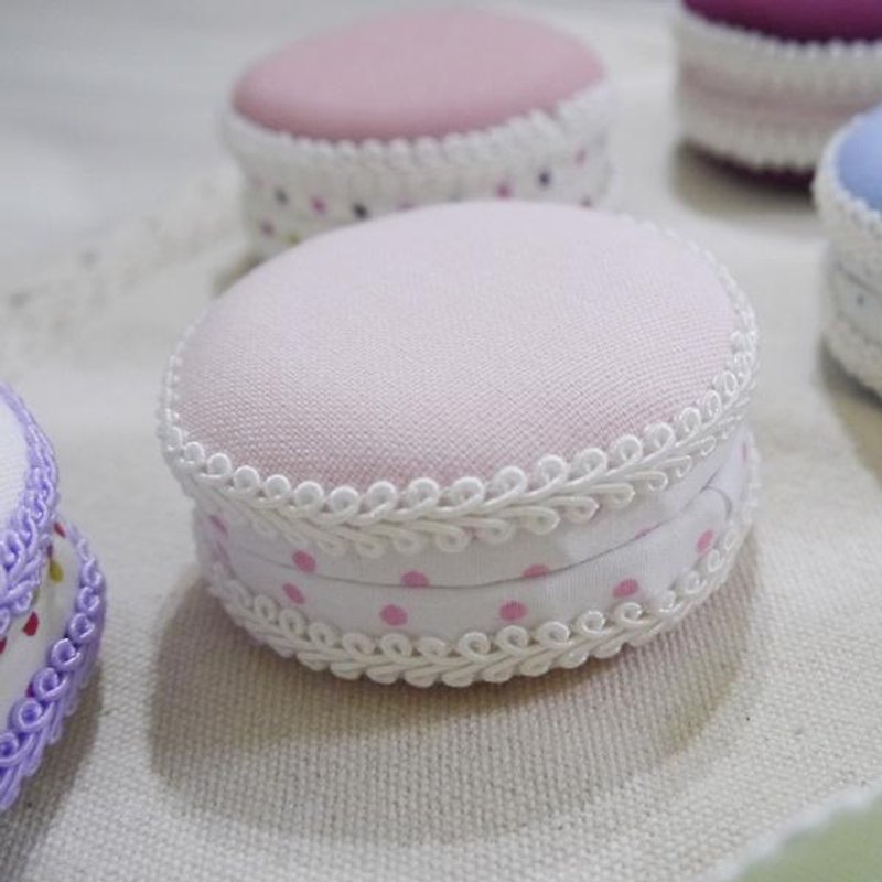 婚礼小物马卡龙珠宝盒-粉色 - 其他 - 棉．麻 粉红色