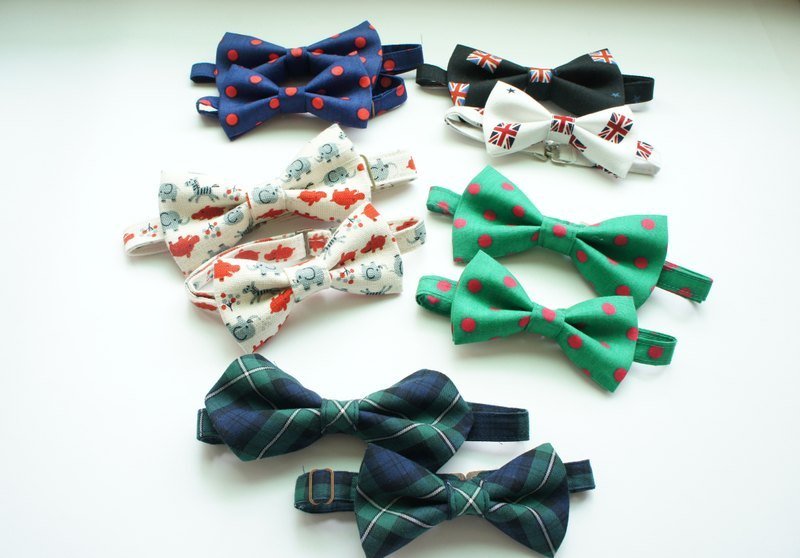 造样造句    限定亲子款领结 - 领带/领带夹 - 其他材质 多色