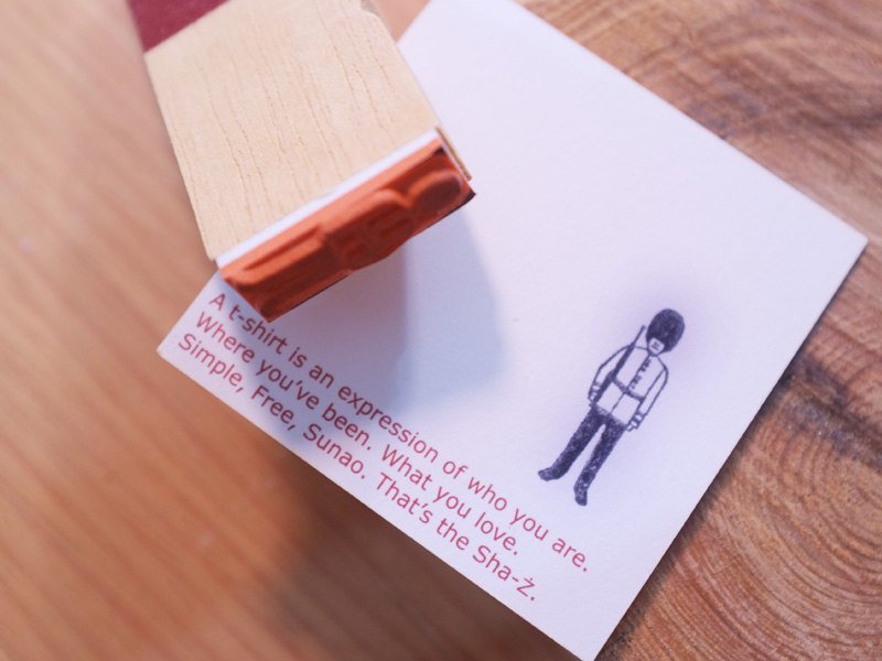 | 印章 | 编号016 英国卫兵 - 其他 - 木头 红色