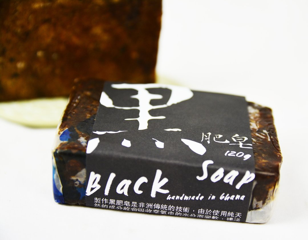 迦纳黑肥皂Black Soap＿乳油木果＿公平贸易 - 肥皂/手工皂 - 植物．花 黑色