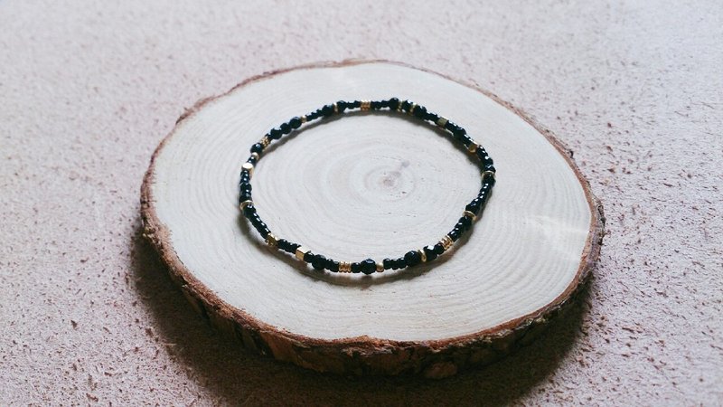 #Unique 天文系列-星尘 (玛瑙黄铜手链) - 手链/手环 - 其他材质 