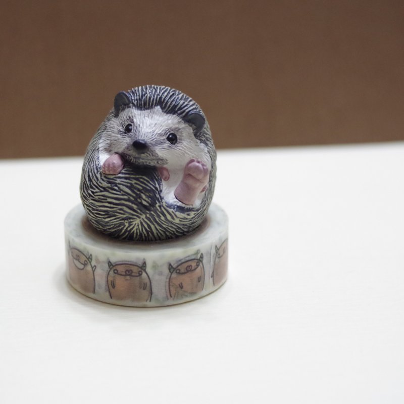 小太出品 我的小怪兽 纸胶带 - 纸胶带 - 纸 卡其色