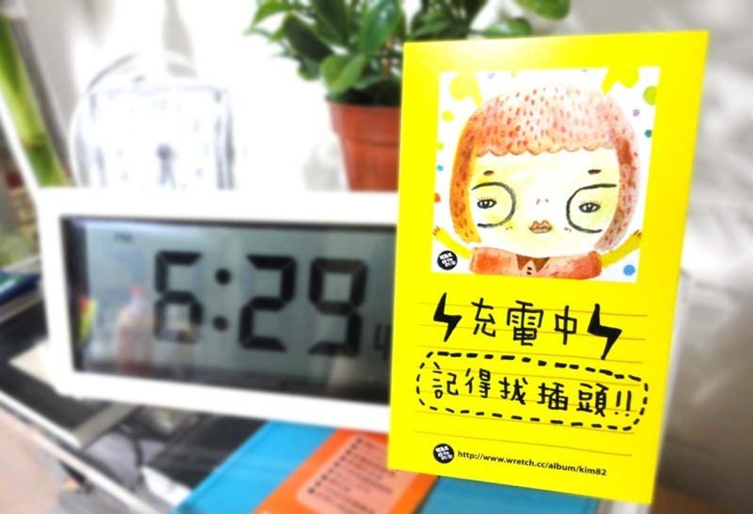 k82废物奶泡／随手来一张留言小卡 - 贴纸 - 纸 多色