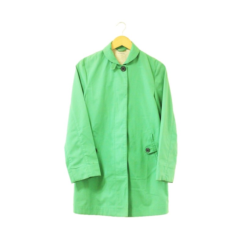 长版防风外套--草地绿【c14031803】 - 女装休闲/机能外套 - 其他材质 绿色