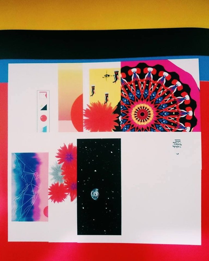 〔眼境〕我写给你，你写给我明信片套装 / 8张入 - 卡片/明信片 - 纸 多色