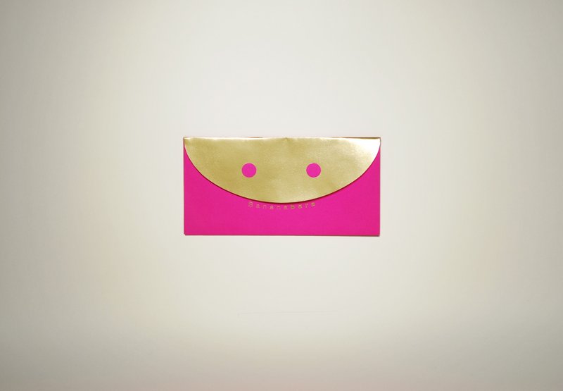 Smile 桃色红包袋 五入 - 红包/春联 - 纸 