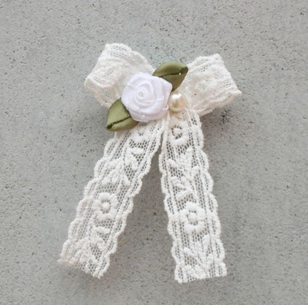 【胸针】小白花 - Small White Brooch - 胸针 - 其他材质 白色