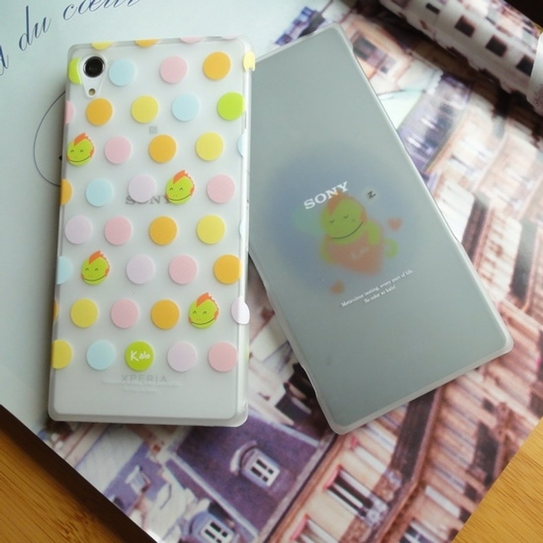 Kalo 卡乐创意 Sony Xperia Z2 彩绘风格保护壳-乐乐系列 - 其他 - 塑料 白色