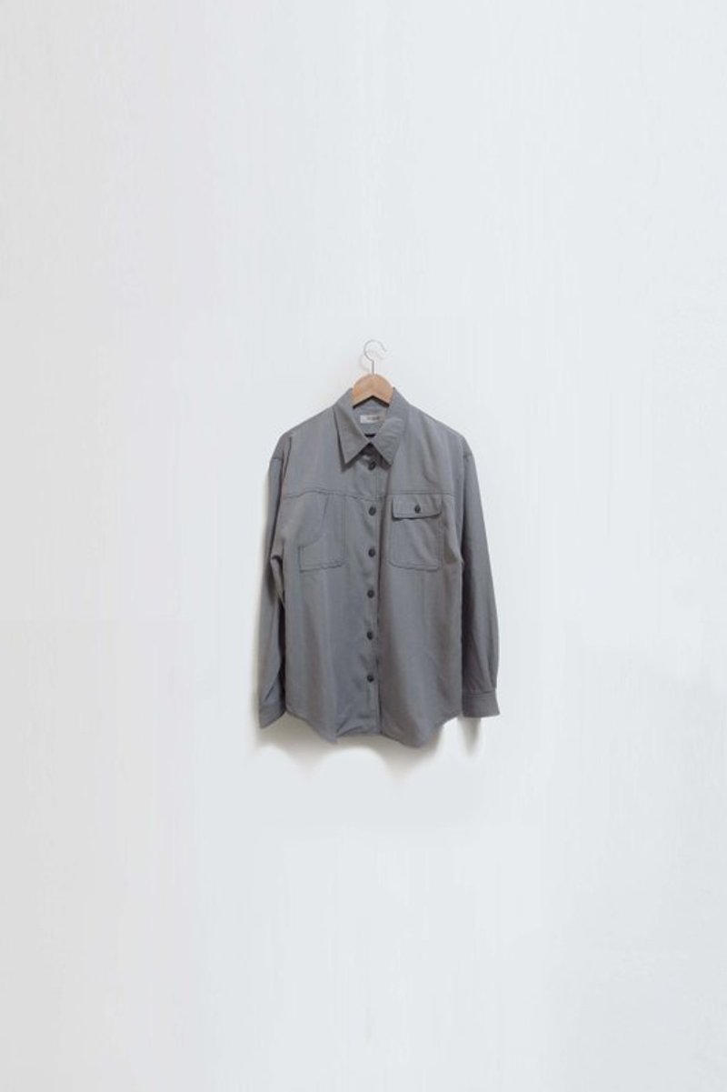 【Wahr】浅铁衬衫 - 女装衬衫 - 其他材质 多色