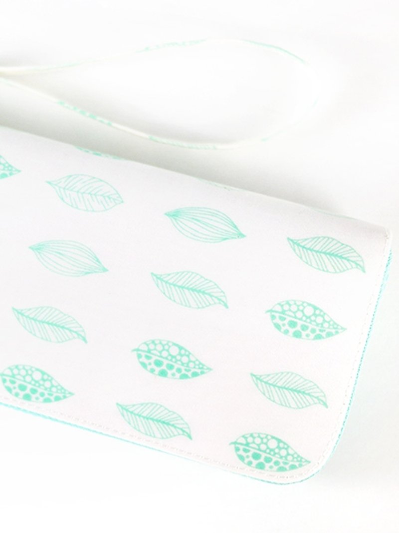 纯白芬多精。防水短夹/皮夹 - 皮夹/钱包 - 防水材质 绿色