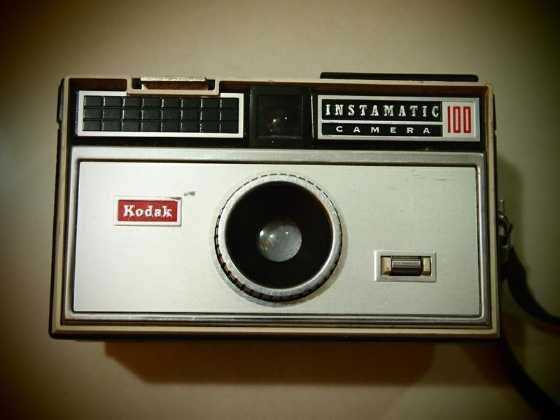 1970年古董Kodak 美国老相机 底片为126   - 相机 - 其他材质 灰色