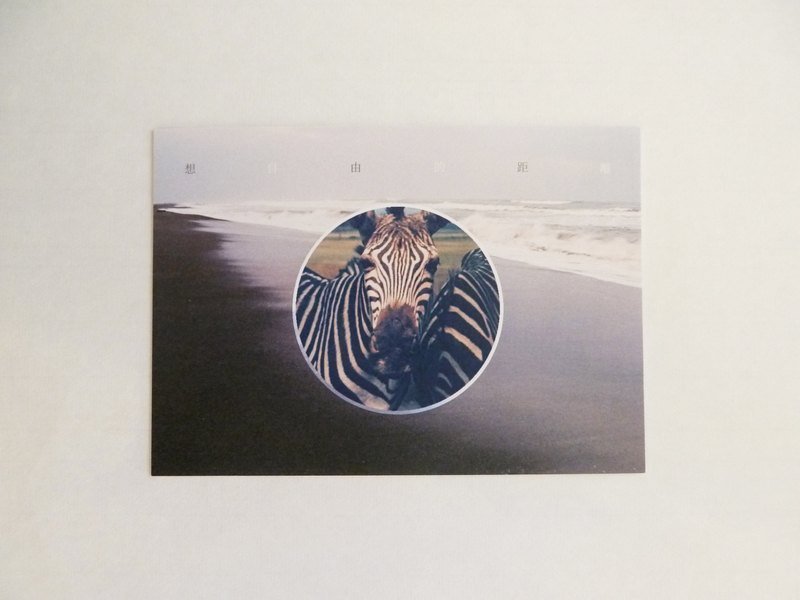 我 和 你 之 间 / 明信片 - 卡片/明信片 - 纸 白色