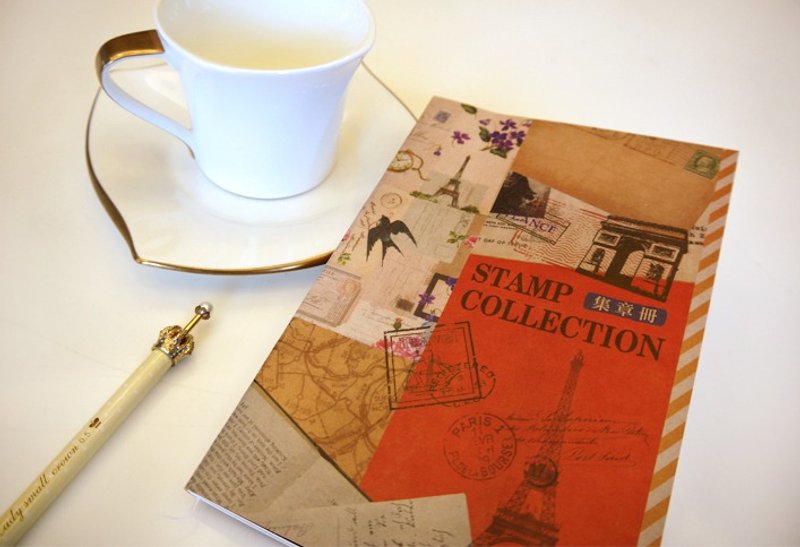 B6/32K 旅行集章手作本(24张) - 笔记本/手帐 - 纸 多色