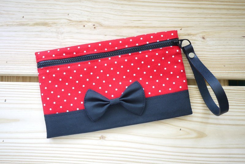 Minnie收纳袋 - 零钱包 - 其他材质 红色