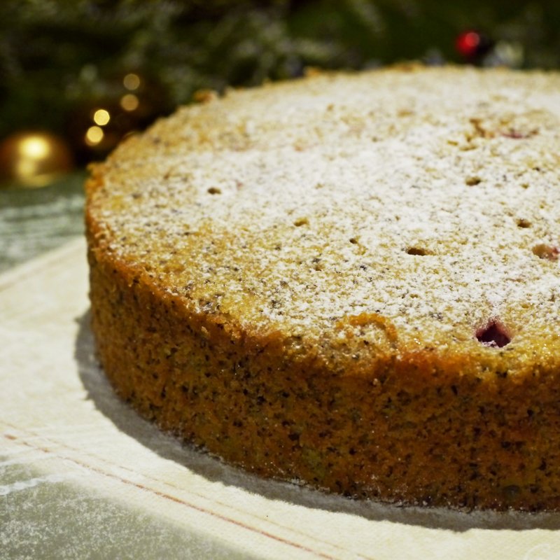 得救了伯爵6寸(伯爵红醋栗磅蛋糕) 手工点心 生日 弥月蛋糕 耶诞节交换礼物 - 蛋糕/甜点 - 新鲜食材 咖啡色