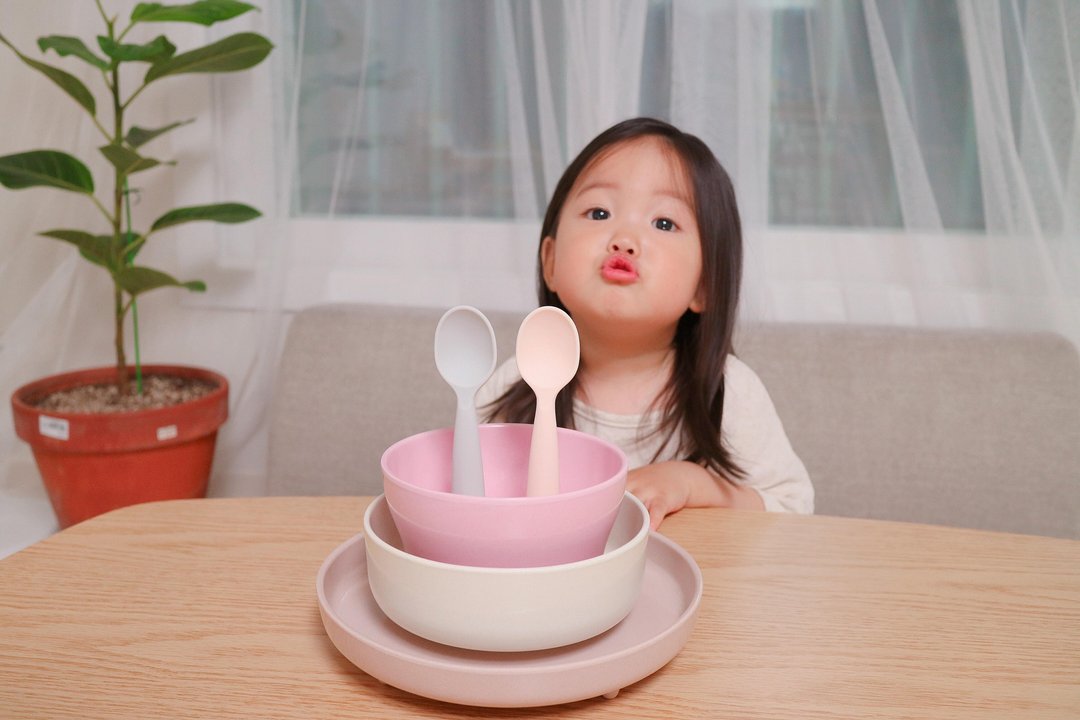 【送礼首选礼盒】南投竹纤维制成 小食神五入组 – 共六色 - 儿童餐具/餐盘 - 环保材料 多色