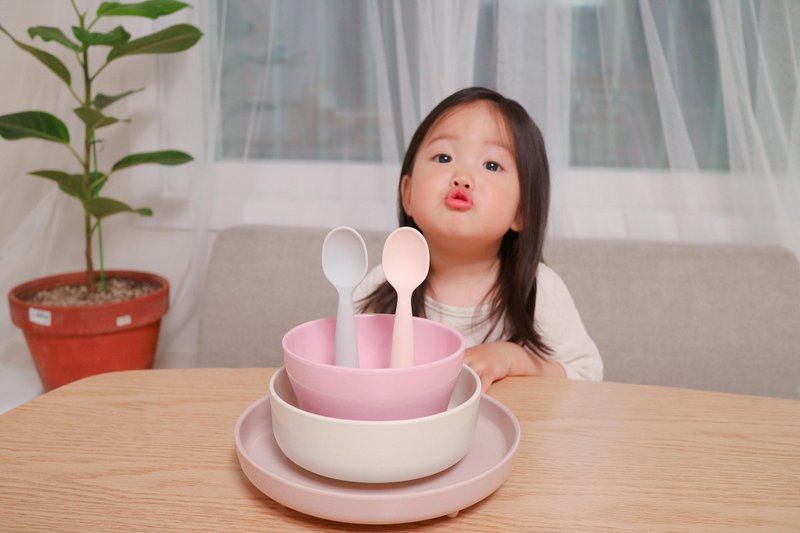 【送礼首选礼盒】南投竹纤维制成 小食神五入组 – 共六色 - 儿童餐具/餐盘 - 环保材料 多色