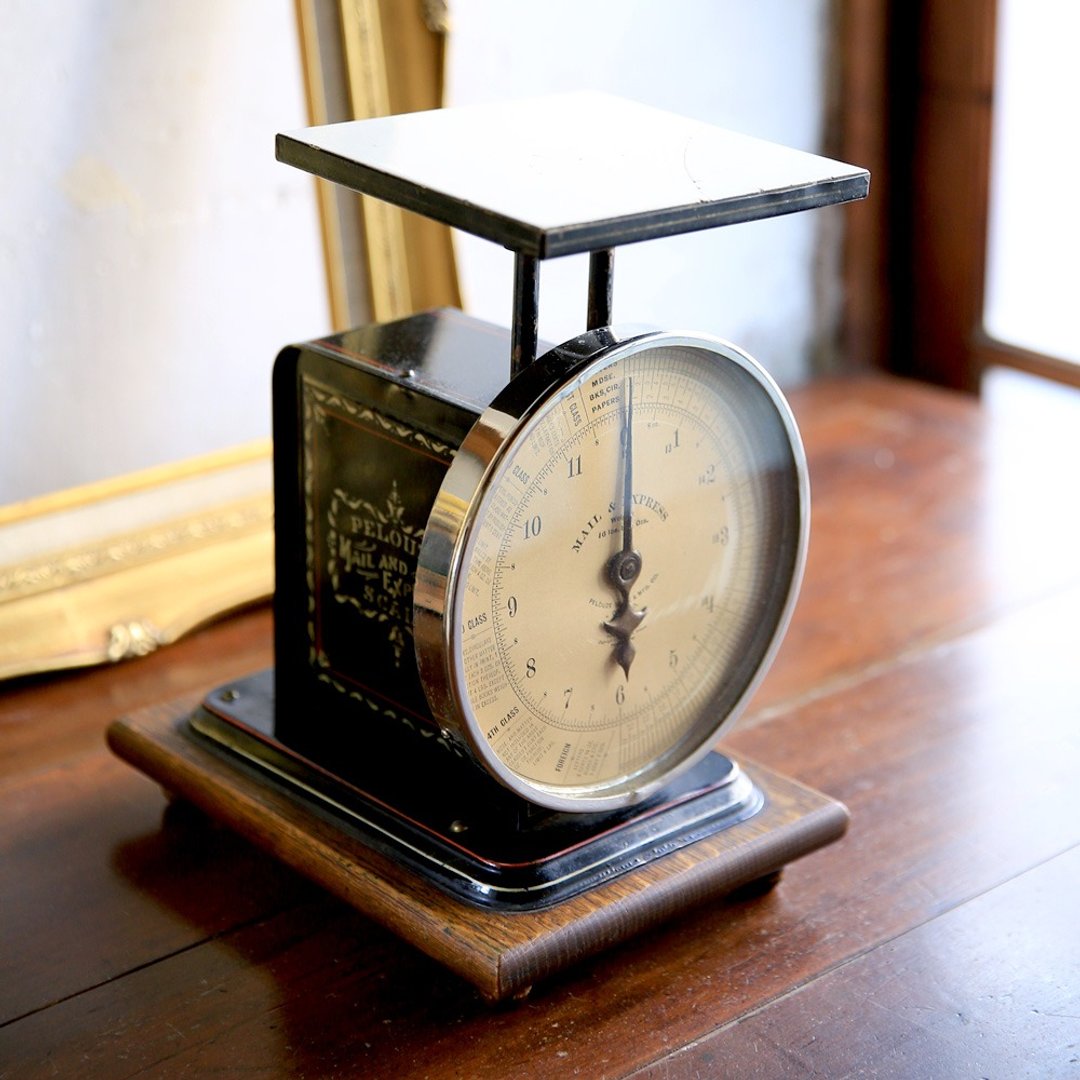美国古董秤 老秤 复古秤 磅秤 Scale - 摆饰 - 其他金属 黑色