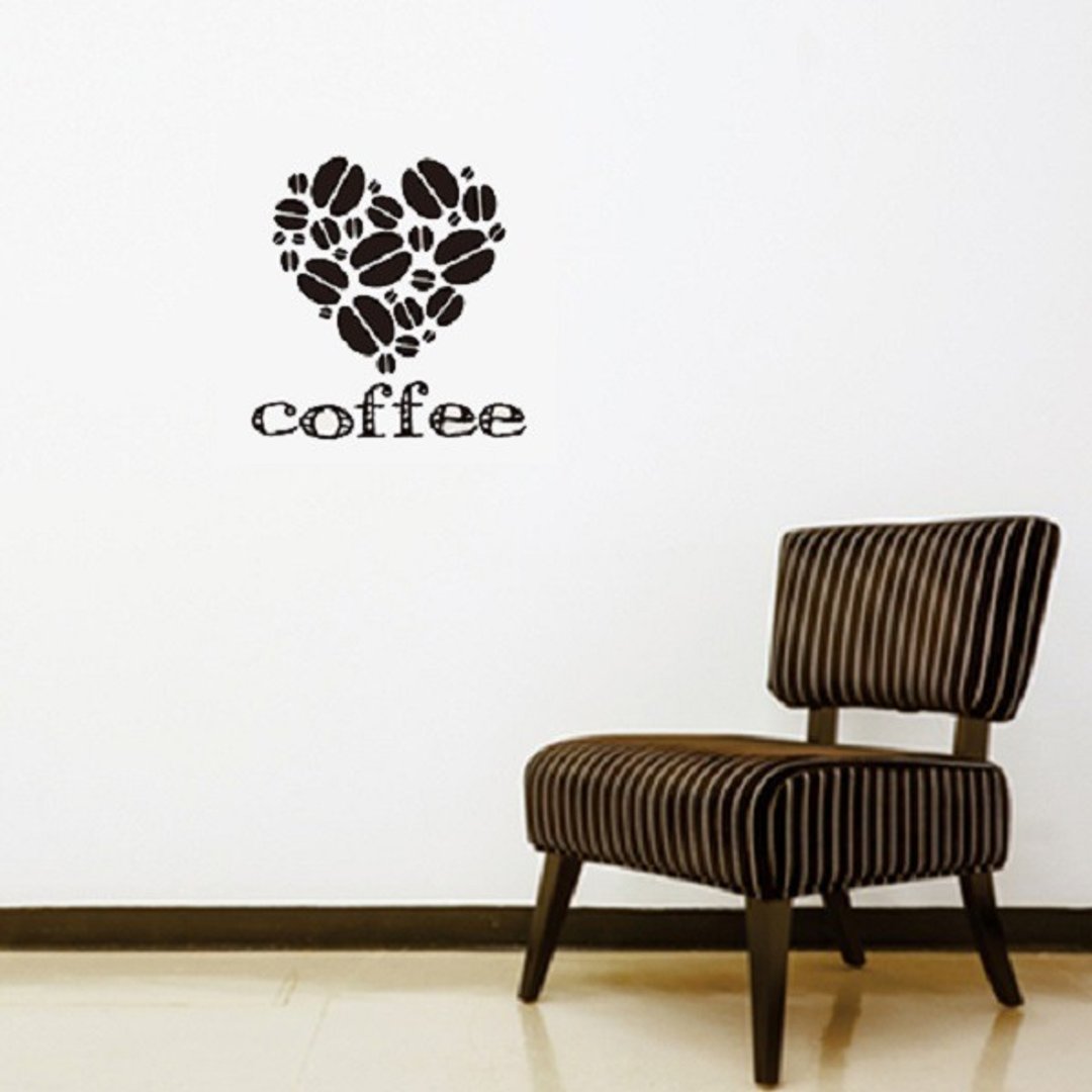 《Smart Design》创意无痕壁贴◆love coffee - 墙贴/壁贴 - 塑料 蓝色