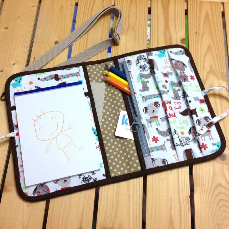 随身记事本/画册/手册收纳袋/IPAD MINI收纳袋/Kindle收纳袋-就是要走到那里记录到哪~!  - 其他 - 其他材质 咖啡色