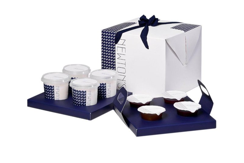 纽登斯原味鲜奶优格(独享杯)4入甜心礼盒组 - 酸奶/优酪乳 - 新鲜食材 白色