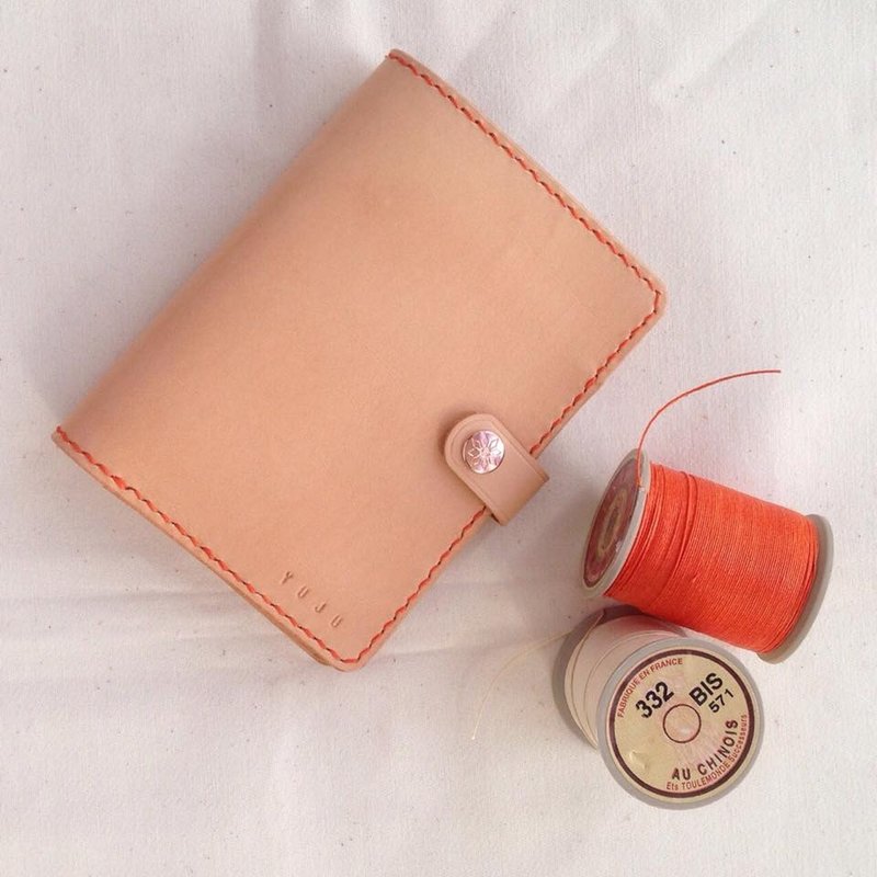 Bambini 皮革护照夹护照套 手帐 橡木白 / 定制刻字 旅行 - 护照夹/护照套 - 真皮 白色