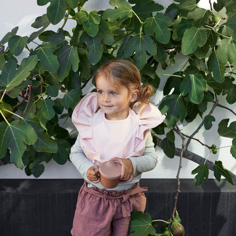 Elodie  Baby Bib Powder Pink 防水口袋围兜 粉嫩公主 - 围嘴/口水巾 - 防水材质 粉红色